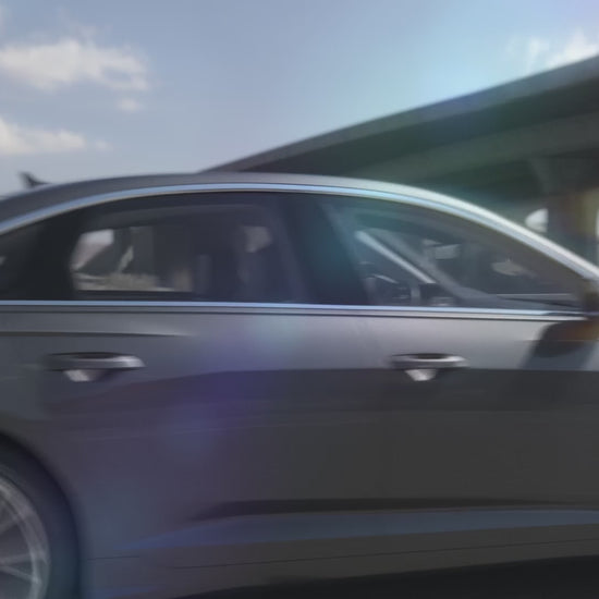 Uniden R8 radar detector 41 second video showcasing product features in real driving scenarios